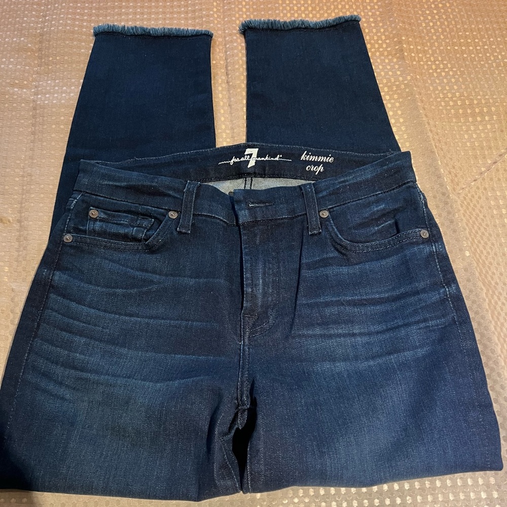 7 for all Mankind Kimmie Crop Jeans